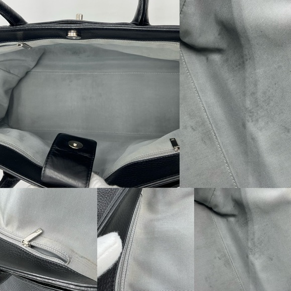 Authentic Chanel Black Calfskin leather Excutive Cerf Tote - Picture 14 of 16